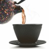 Ibili Clásica set of 2 cast iron cups and saucers