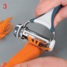 Éplucheur à 3 lames rotatives 60389 Lacor