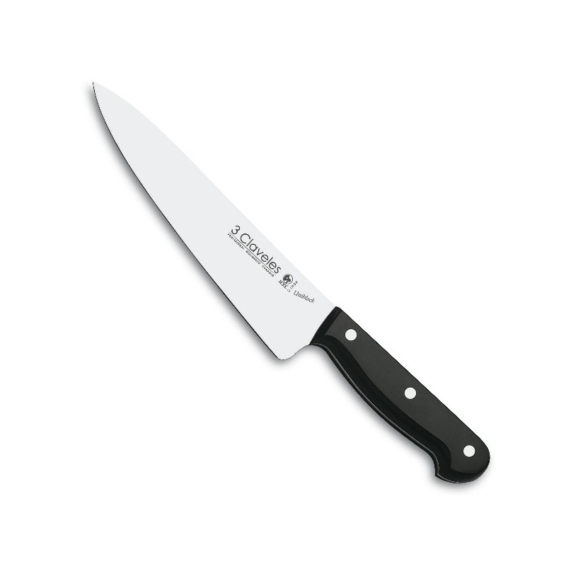 Couteau de chef de 20 cm Uniblock de 3 Claveles