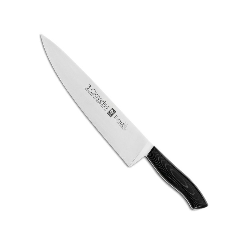 Koksmes 25 cm serie Rioja van 3 Claveles