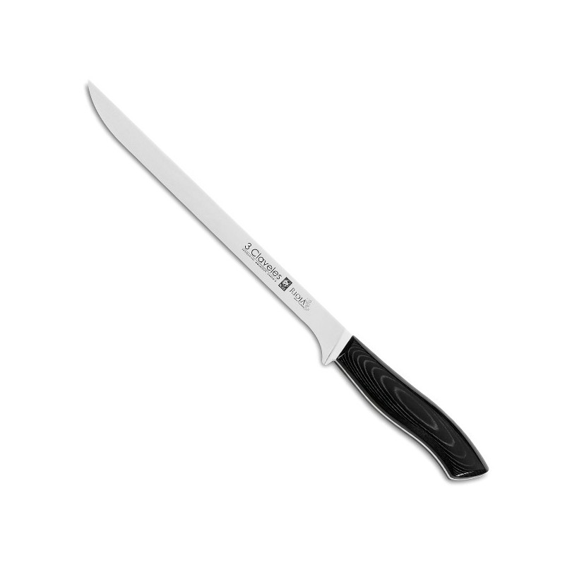 Comprar cuchillo jamonero profesional de 25 cm Rioja de 3 Claveles