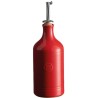 Emile Henry ceramic oil cruet with pourer
