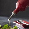 Emile Henry ceramic oil cruet with pourer