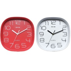 Orologio da parete retrò quadrato Kook Time