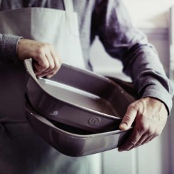 Emile Henry Keramik-Auflaufform für den Backofen 36x23 cm