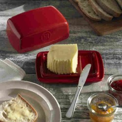 Emile Henry Butterdose aus Keramik 17 cm