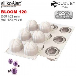 Molde Bloom 120 ml curveflex de Silikomart Professional
