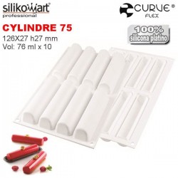 Molde Cylindre 75 ml curveflex de Silikomart Professional