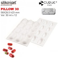 Molde Pillow 30 ml  curveflex de Silikomart Professional