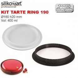 Kit aro + molde Tarte Ring Ø190 de Silikomart Professional