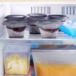 Lékué Coulant silicone moulds (6 pcs)