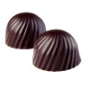 Moule à chocolats professionnel demi-sphère de Lacor