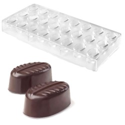 Professional leaf chocolate mould by Lacor