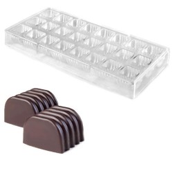 Lacor linear chocolate mould