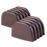 Stampo professionale per cioccolatini a forme lineari Lacor