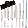 Set di coltelli professionali con custodia Riviera Blanc Arcos