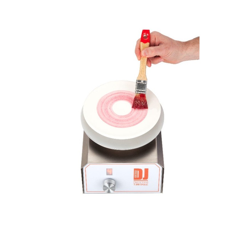 Supporto girevole automatico DJ Decor Food Turn Table 100% Chef