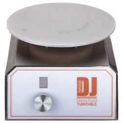 Supporto girevole automatico DJ Decor Food Turn Table 100% Chef