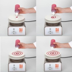 Support tournant automatique DJ Decor Food Turn Table