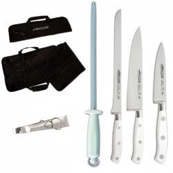 Set de juego de cuchillos profesionales para cortar jamon