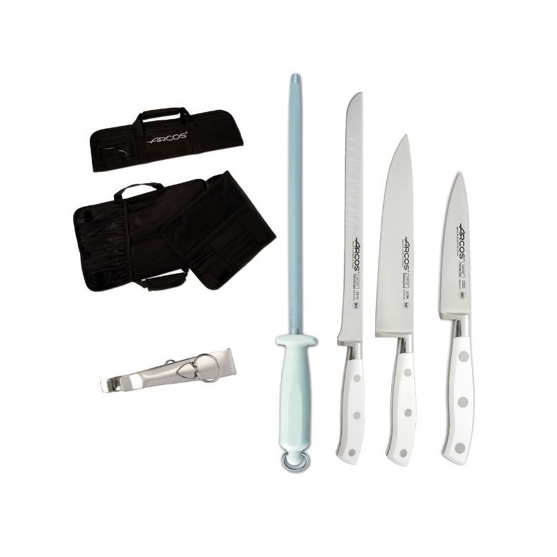Professional ham carving knife set