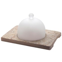 Piatto con pedana Circus Purpurine 100% Chef