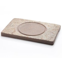 100% Chef Servierplatte Circus Purpurine mit Podest