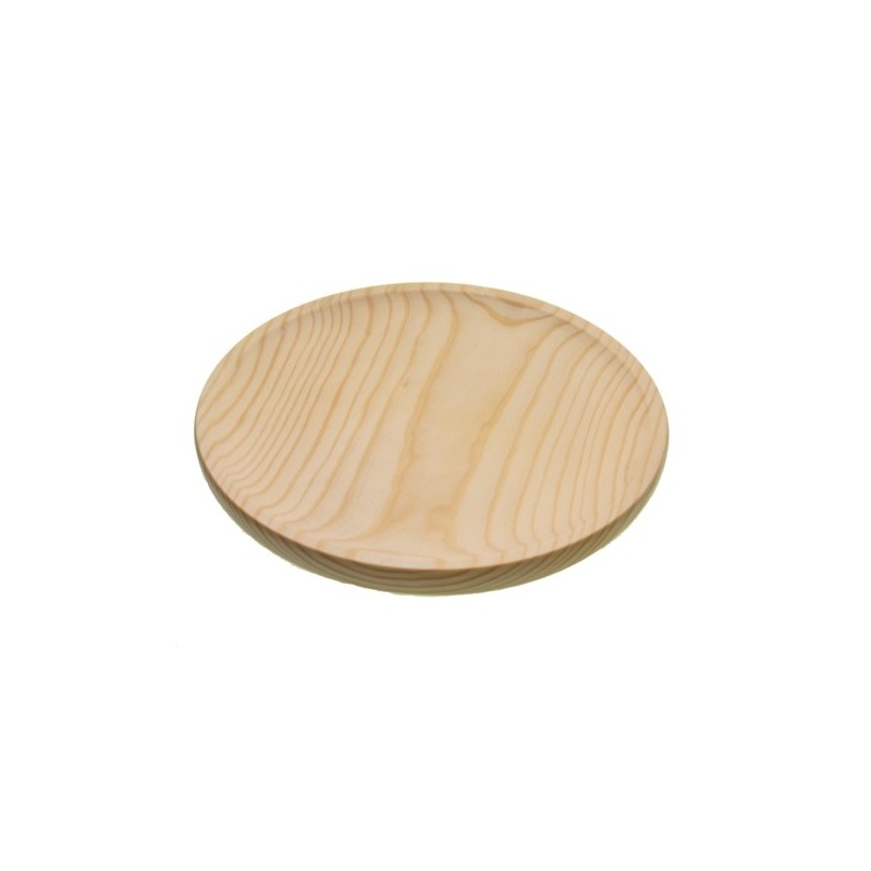 Natural wood octopus plate