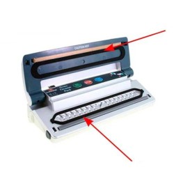 Jeu de joints supérieur et inférieur de machine sous vide Lacor 69050