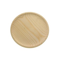 Piatto per polpo in legno naturale