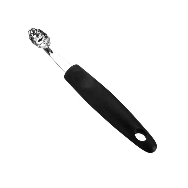 Cucchiaio parisienne, scavino ovale rigato professionale di LACOR