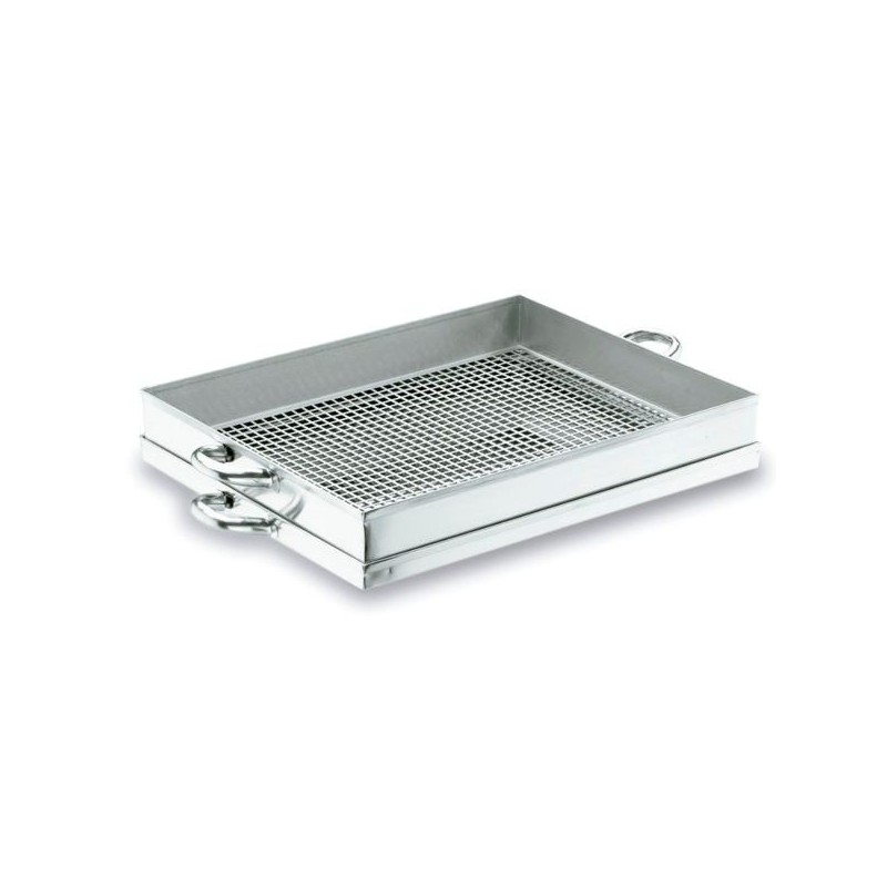 Lacor Abtropfbehälter für Frittiertes aus Edelstahl 18/10