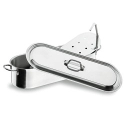 Lacor Fischpochierer aus Edelstahl