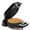 Lacor elektrisches Waffeleisen wendbar 875 W