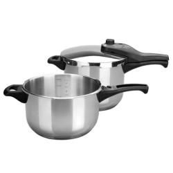 Lacor Tempo Schnellkochtopf-Set 4 und 6 Liter