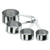Conjunto de copos medidores em inox 67007 da Lacor