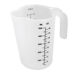 Pichet doseur en polypropylène 1/2 litre de Lacor