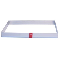 Stampo rettangolare in acciaio inox 18/10 Lacor