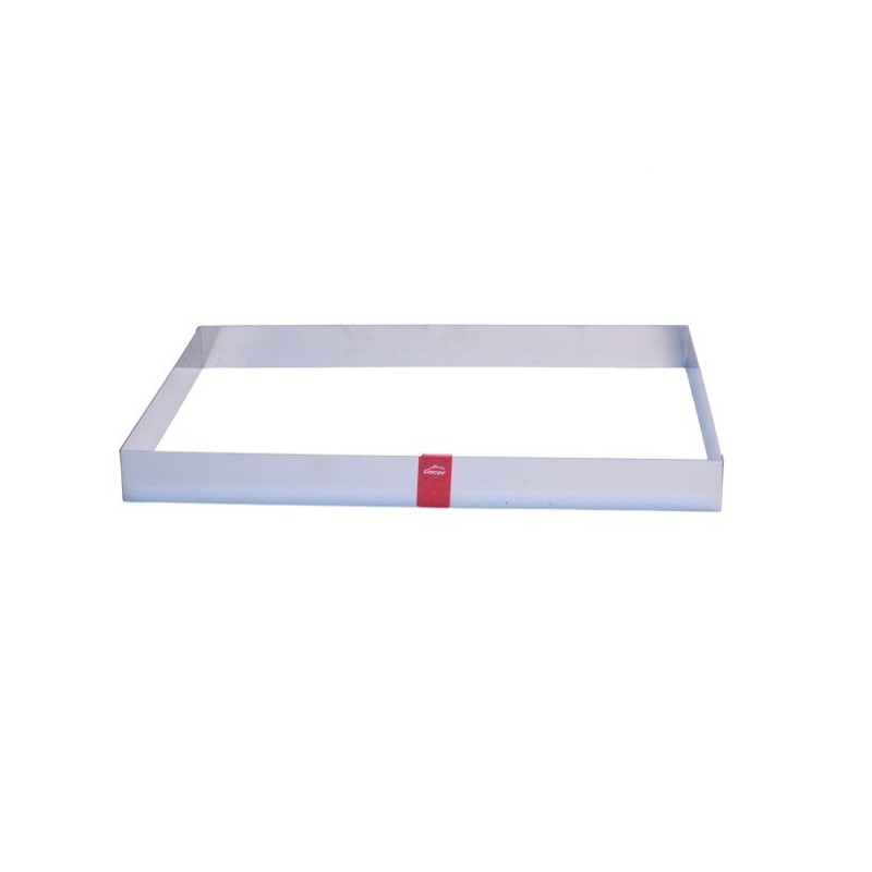 Stampo rettangolare in acciaio inox 18/10 Lacor